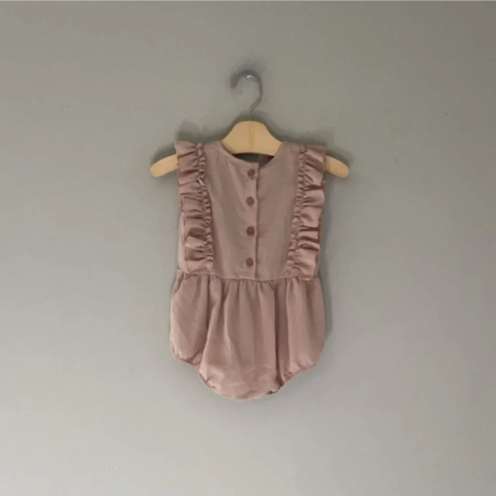 $12 ADD ON Bailey's‎ Blossoms Romper 3T Jamie Kay dress ruffle butts rufflebutts